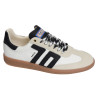 GHOST NYLON MEN Blanc Noir, Sneakers basses Back 70