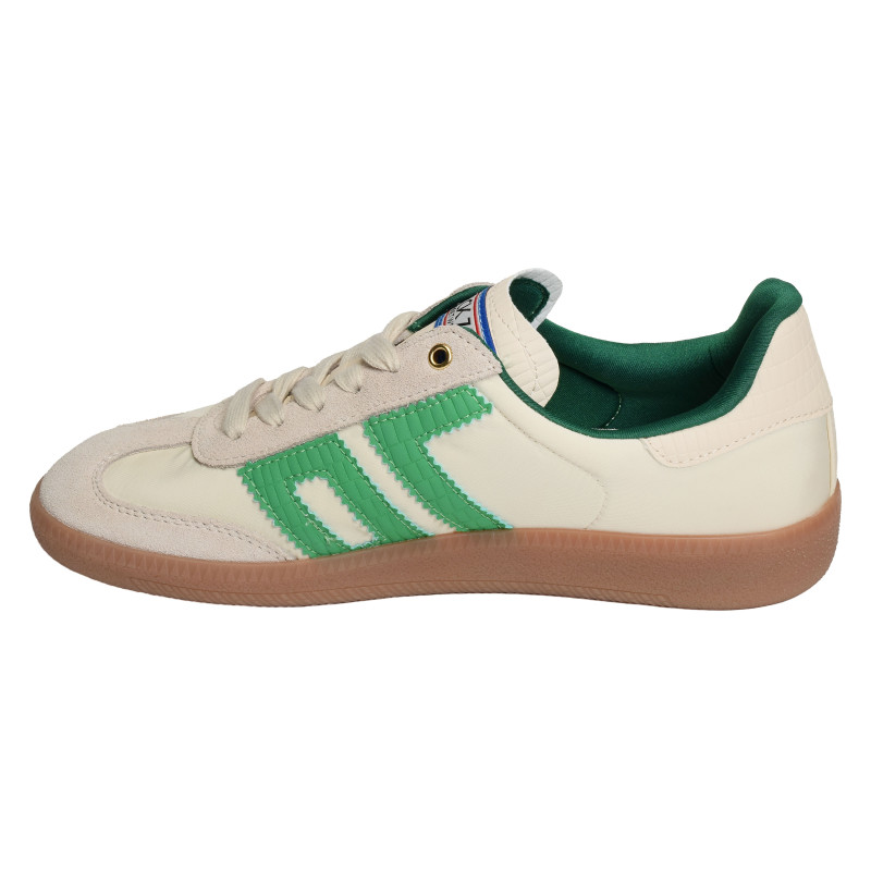 GHOST NYLON Beige Vert, Sneakers basses Back 70