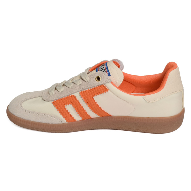 GHOST NYLON Beige Orange, Sneakers basses Back 70
