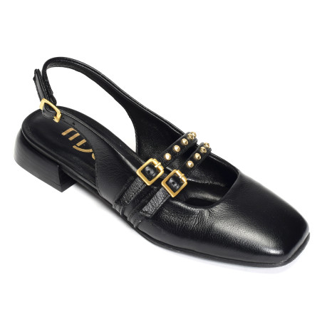 L79104 Noir, Slingback MJUS