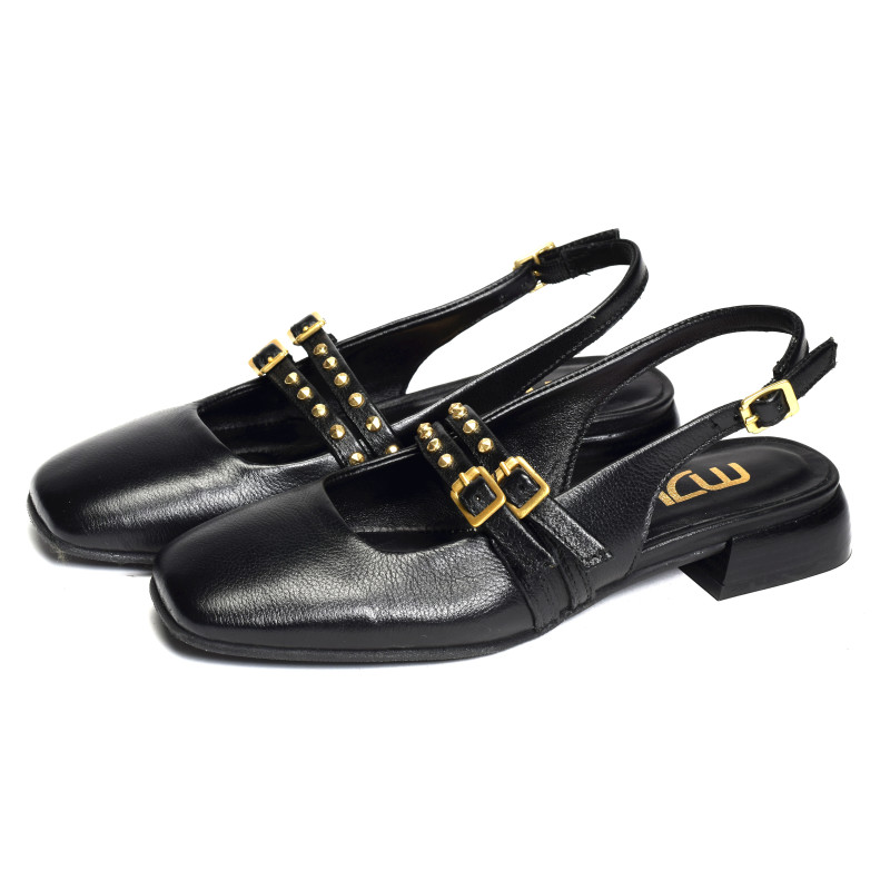L79104 Noir, Slingback MJUS