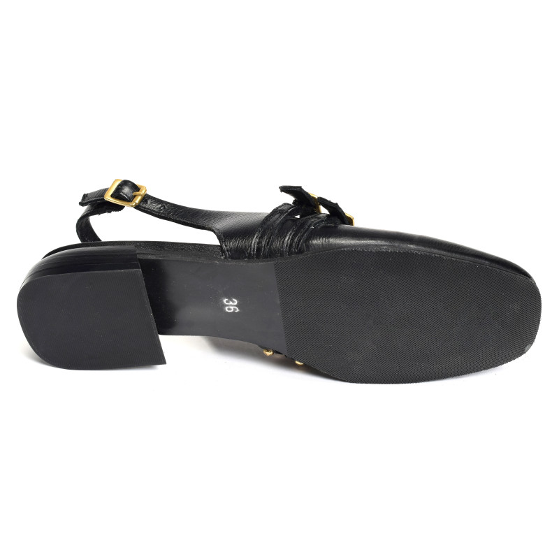 L79104 Noir, Slingback MJUS