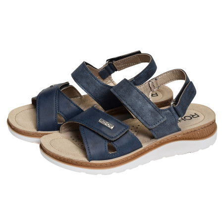 1307 Marine, Sandales compensées Rohde