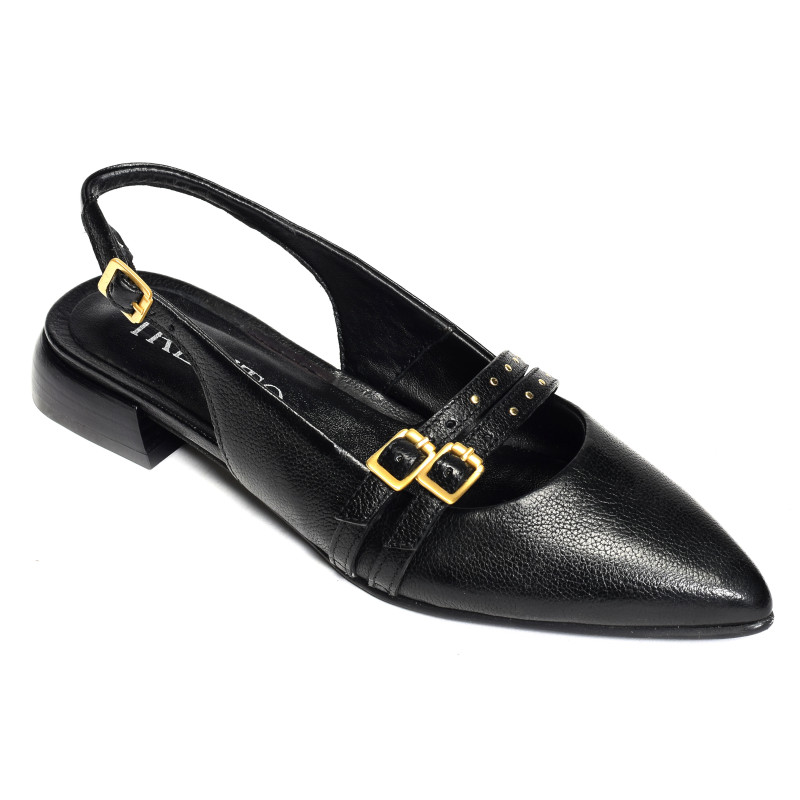 T98117 Noir, Slingback MJUS