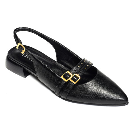 T98117 Noir, Slingback MJUS