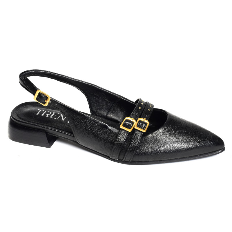 T98117 Noir, Slingback MJUS