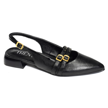 T98117 Noir, Slingback MJUS