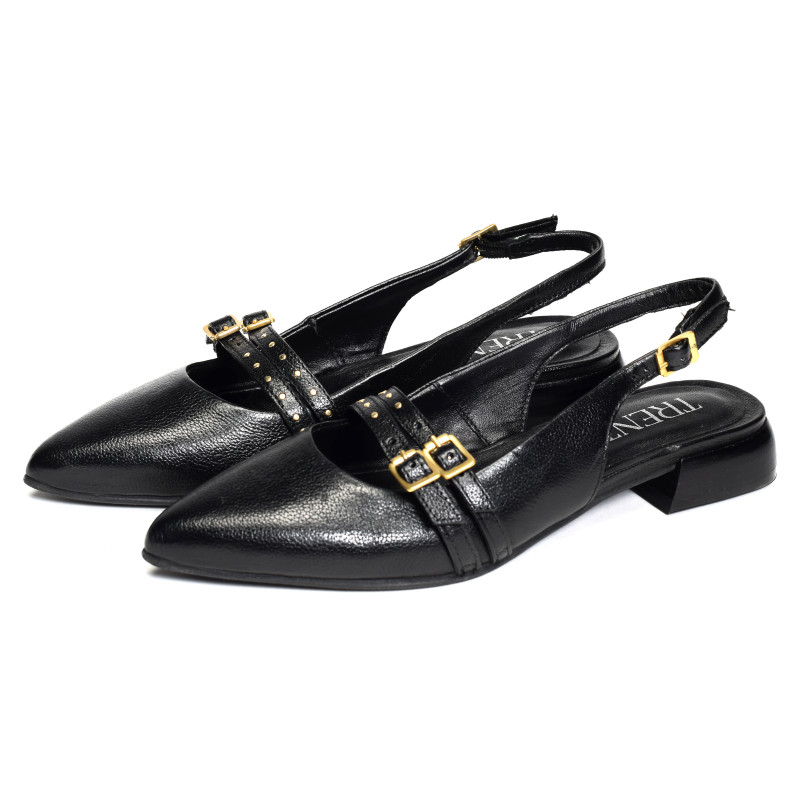 T98117 Noir, Slingback MJUS