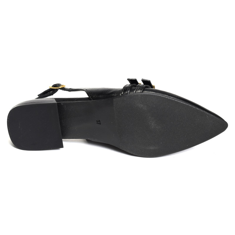 T98117 Noir, Slingback MJUS