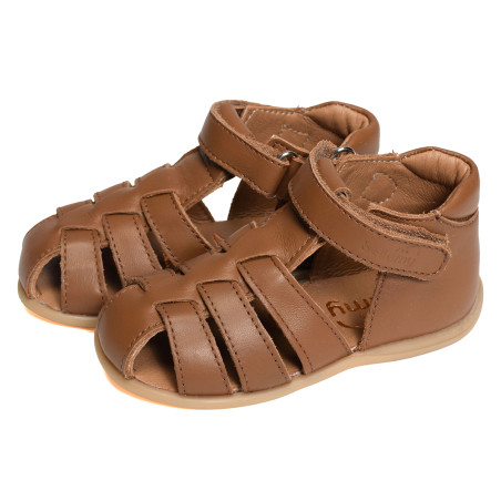 PARVEL Camel, Sandales plates & Nu-Pieds Bellamy