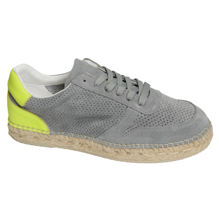 BOSTON Gris Jaune, Sneakers basses Bayona
