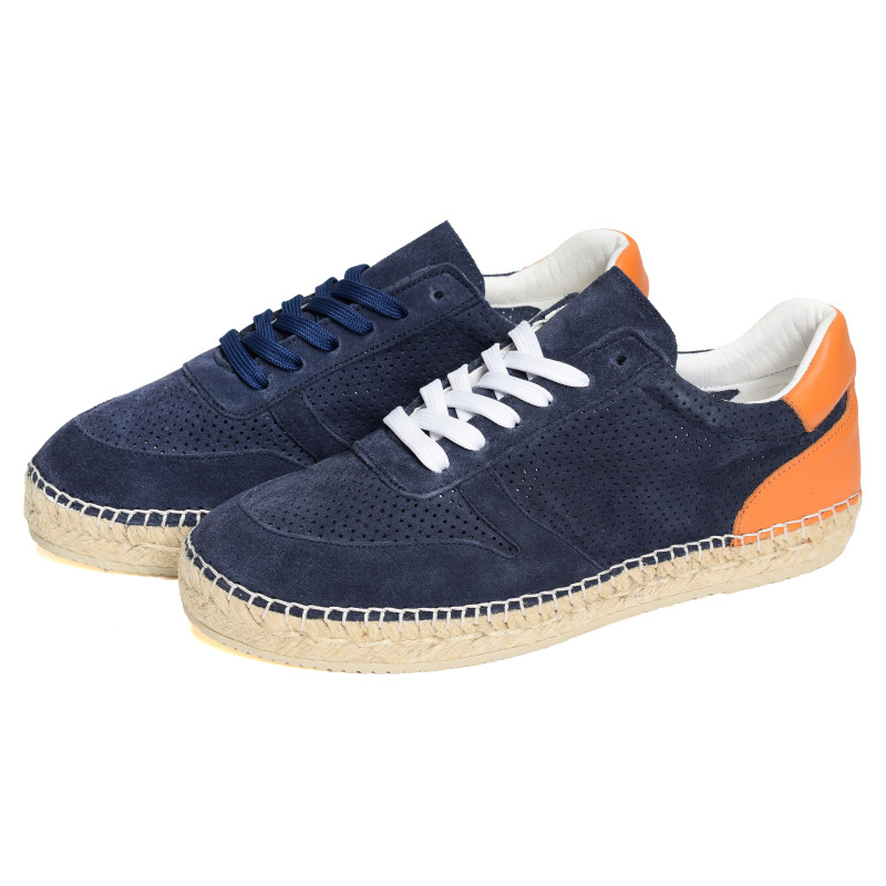 BOSTON Marine Orange, Sneakers basses Bayona