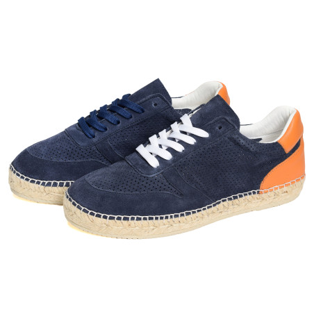BOSTON Marine Orange, Sneakers basses Bayona