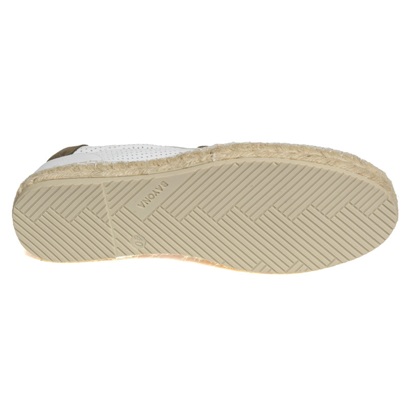 BOSTON Blanc Kaki, Sneakers basses Bayona