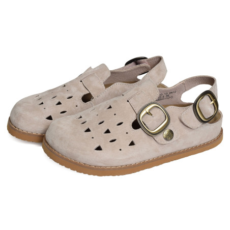 BROWNIEO 13 Beige, Sabots Laura Vita