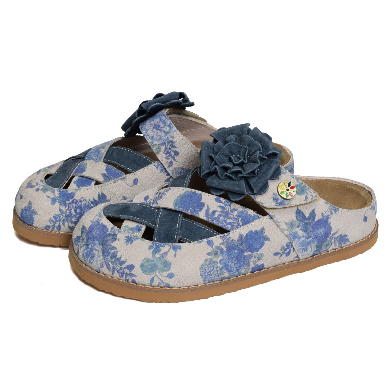 BROWNIEO 06 Bleu, Sabots Laura Vita