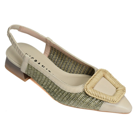 SOHO 254046 Beige Vert, Slingback Hispanitas