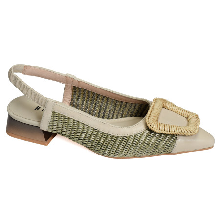 SOHO 254046 Beige Vert, Slingback Hispanitas