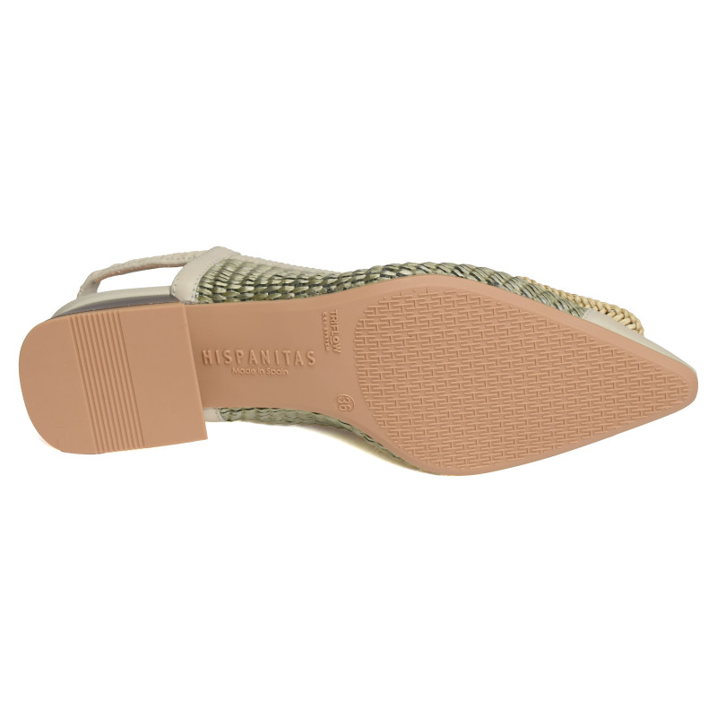 SOHO 254046 Beige Vert, Slingback Hispanitas