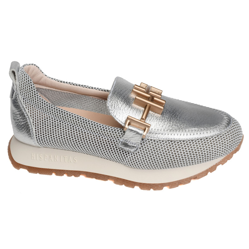 MELBOURNE 253919 Argent, Mocassins Hispanitas