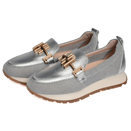 MELBOURNE 253919 Argent, Mocassins Hispanitas