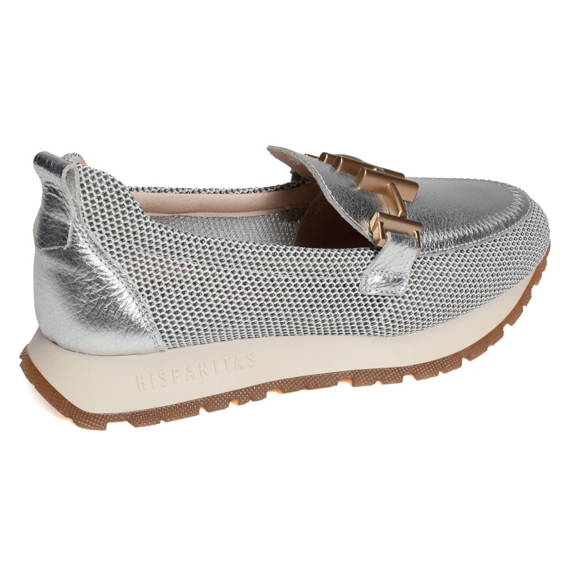 MELBOURNE 253919 Argent, Mocassins Hispanitas