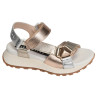BOLEROMET 253896 Argent Rose, Sandales compensées Hispanitas