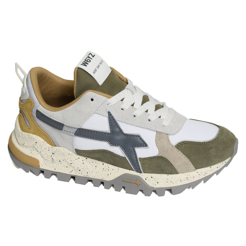 BREEZE 3M Blanc Kaki, Baskets running W6YZ