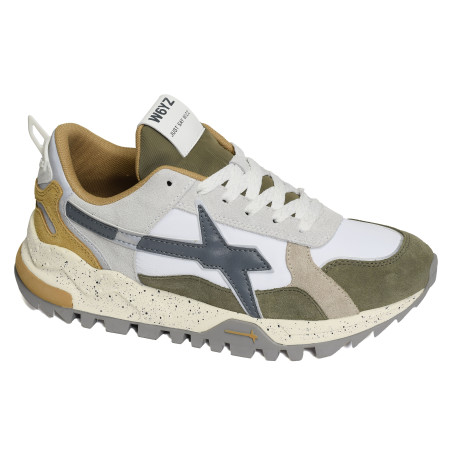BREEZE 3M Blanc Kaki, Baskets running W6YZ