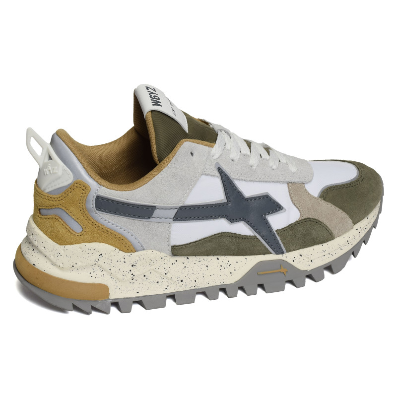 BREEZE 3M Blanc Kaki, Baskets running W6YZ