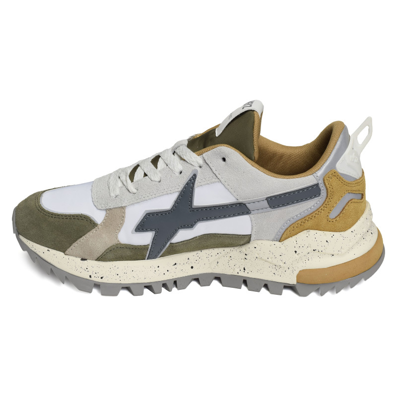 BREEZE 3M Blanc Kaki, Baskets running W6YZ