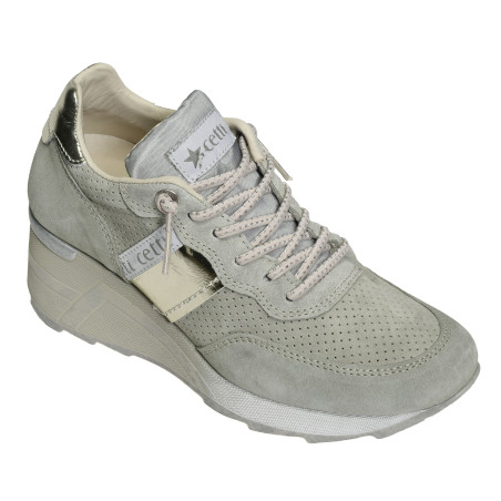 C1149 Vert Eau, Sneakers basses Cetti