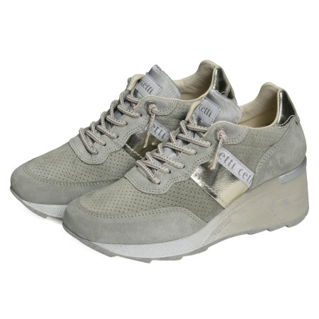 C1149 Vert Eau, Sneakers basses Cetti