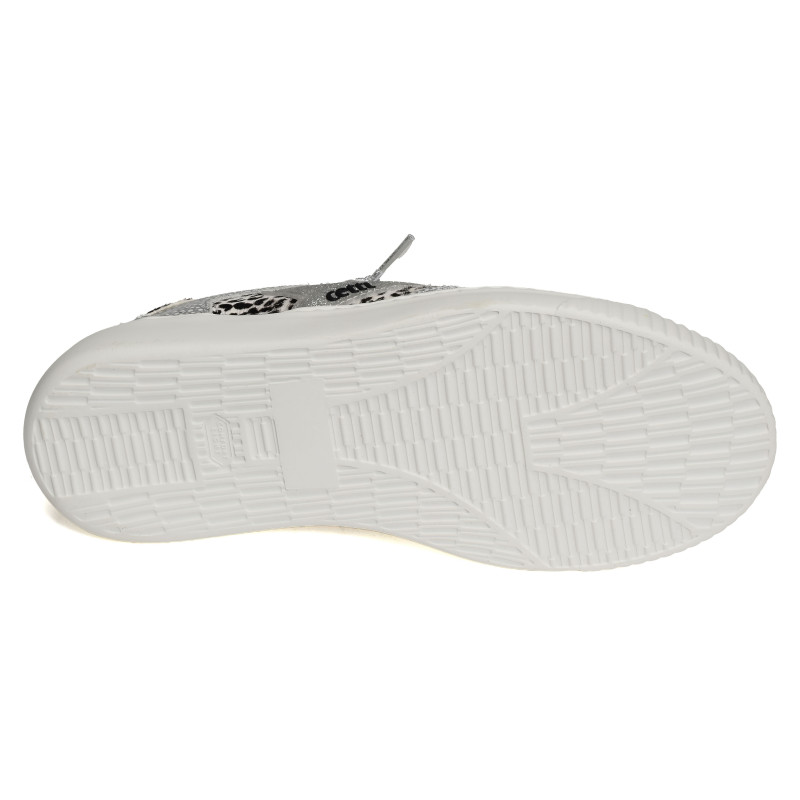 C1342 XL W Argent Léopard, Sneakers basses Cetti