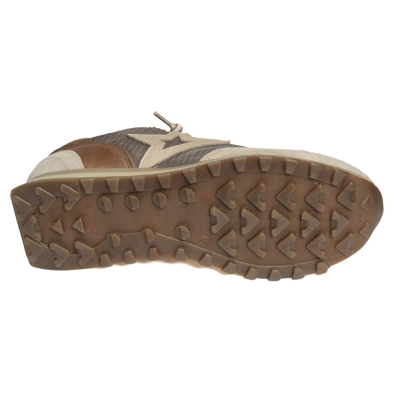 C1259 Taupe, Baskets running Cetti