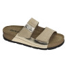 5413 Beige Platine, Mules Rohde