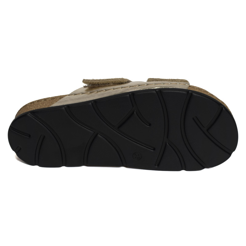 5413 Beige Platine, Mules Rohde