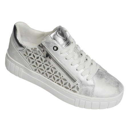 23701 Argent, Sneakers basses Marco Tozzi