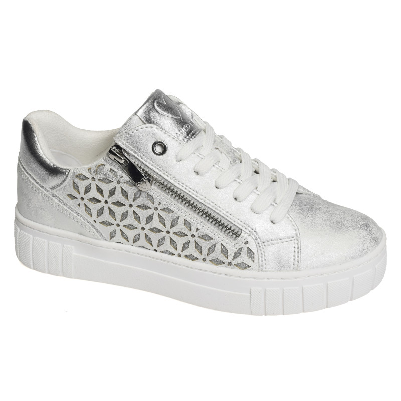 23701 Argent, Sneakers basses Marco Tozzi