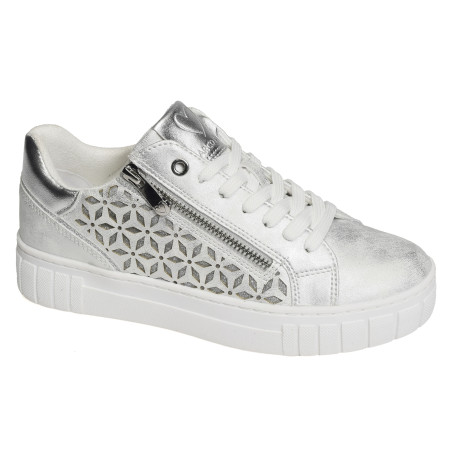 23701 Argent, Sneakers basses Marco Tozzi