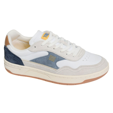 ALMERIO Blanc Bleu, Sneakers basses TBS