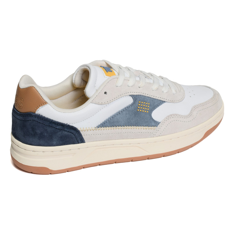 ALMERIO Blanc Bleu, Sneakers basses TBS