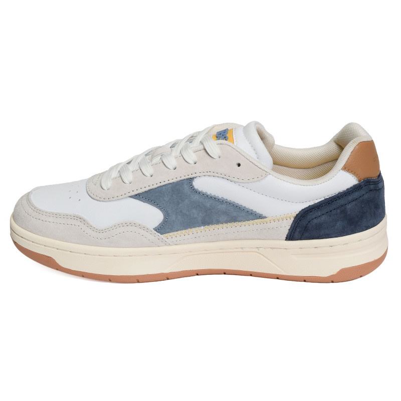 ALMERIO Blanc Bleu, Sneakers basses TBS