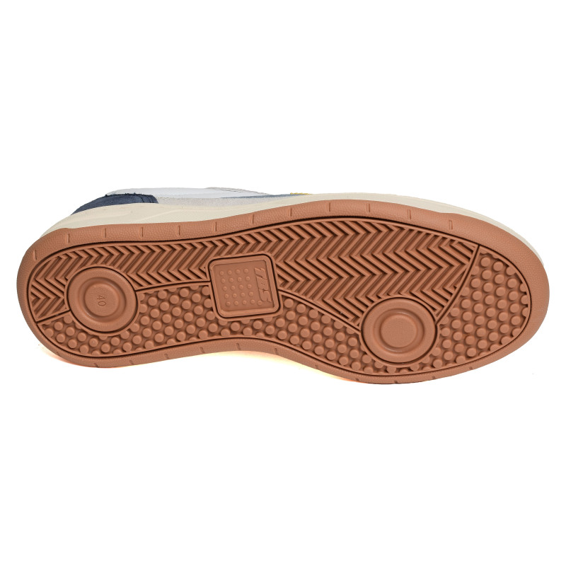 ALMERIO Blanc Bleu, Sneakers basses TBS