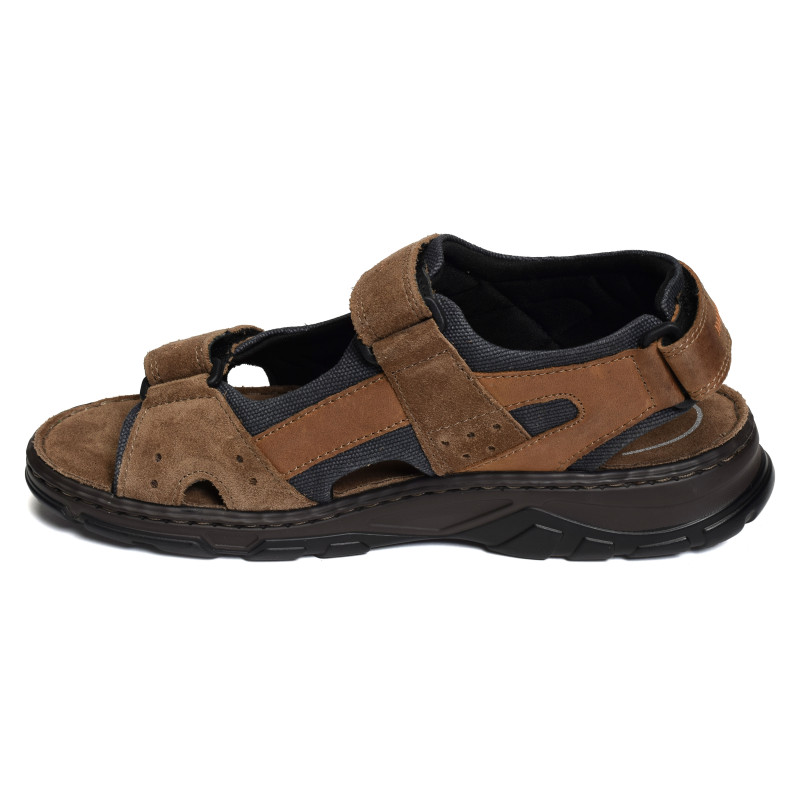 JOHALIN Marron Marine, Sandales plates & Nu-Pieds TBS