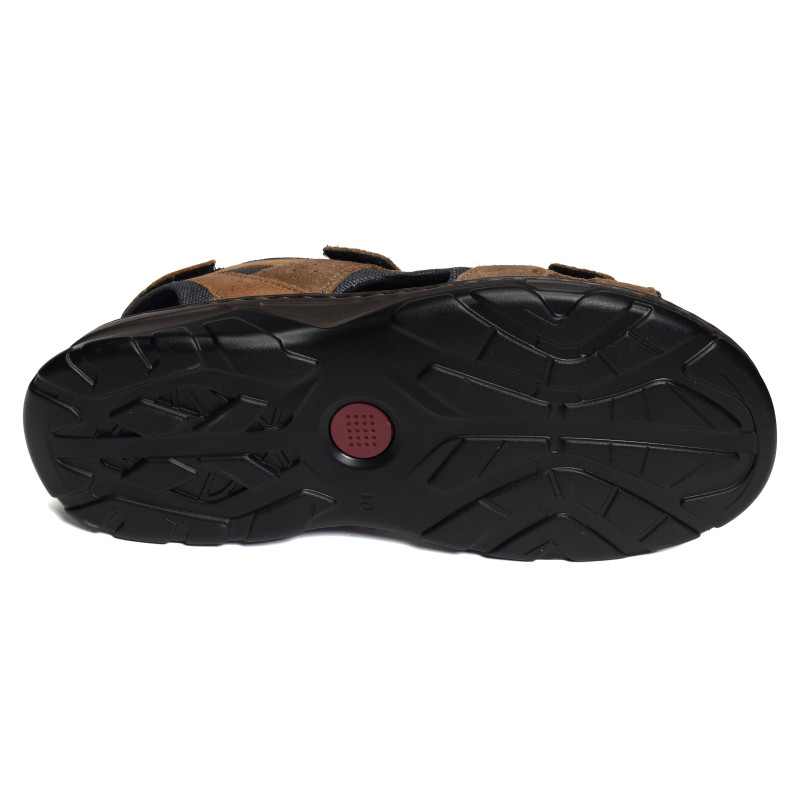 JOHALIN Marron Marine, Sandales plates & Nu-Pieds TBS