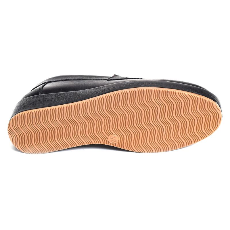 GALIPE Noir, Mocassins K.Mary