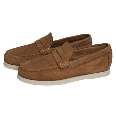 PALERME Camel, Mocassins TBS