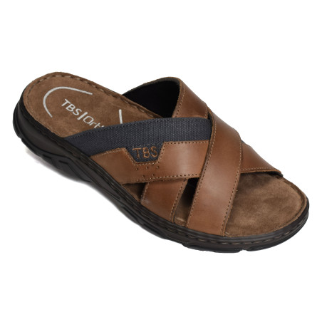 JACQUIE Marron Marine, Mules TBS