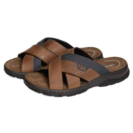 JACQUIE Marron Marine, Mules TBS